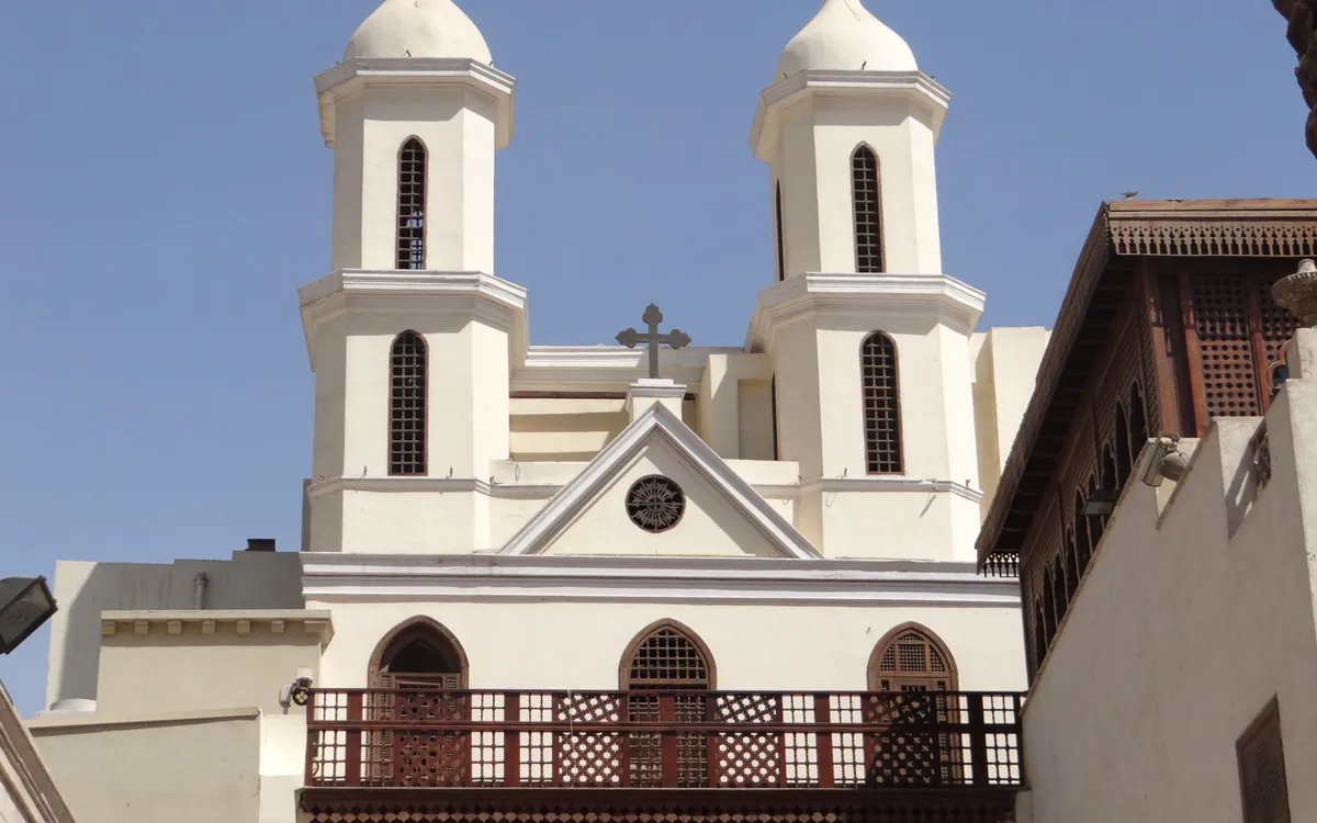 A church in Coptic Cairo