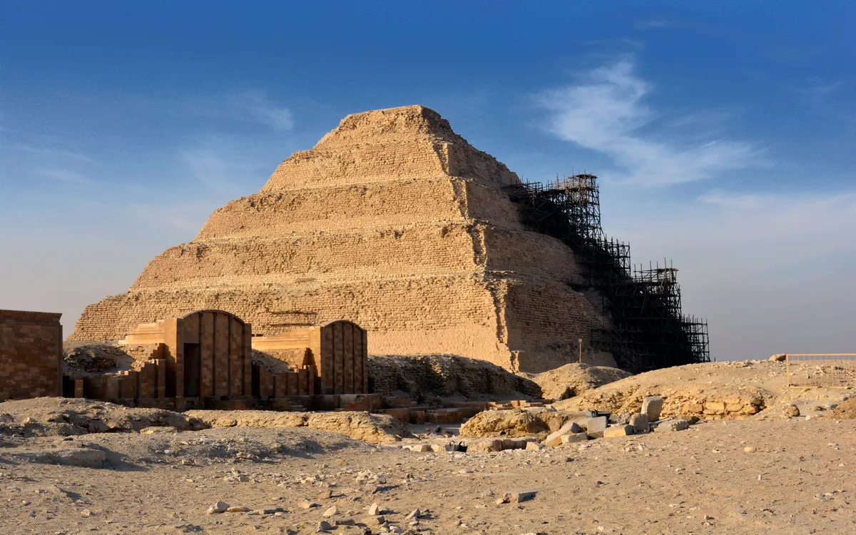 The Step Pyramid of Djoser at Saqqara